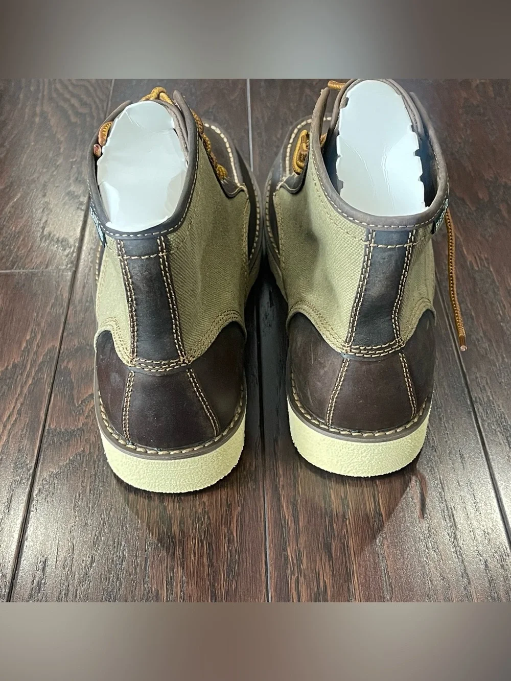 Eastland Shoe Men Lumber up Boot - Brown/Olive Size 11D NEW